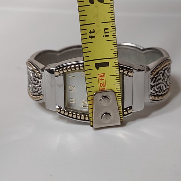 Silver Tone Decorative Metal Watch - Picture 12 of 13